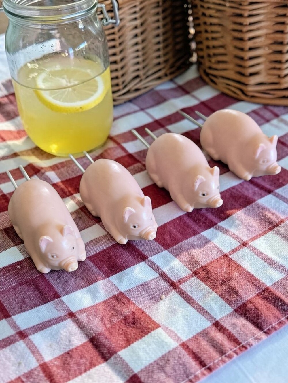 Vintage "Barnbuddies" Corn Holders| Adorable! Set of 4